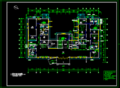 医院装饰工程施工设计CAD详细图